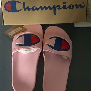 🌸 Pink CHAMPION Slides - Women’s size 8